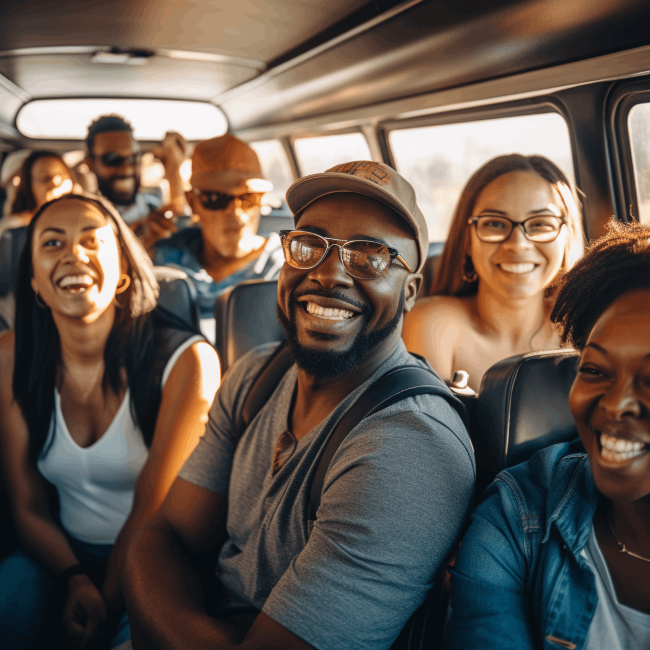 Le bonheur des voyageurs grâce à notre service de transport de qualité. Choisissez Bollo Liguey pour vos déplacements au Sénégal